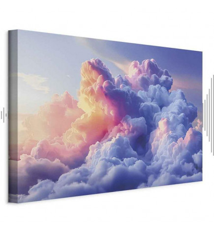 Tablou - Clouds Like Painted: Artistic Brushes of Dawn Painting the Sky