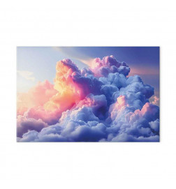 Quadro - Clouds Like Painted: Artistic Brushes of Dawn Painting the Sky