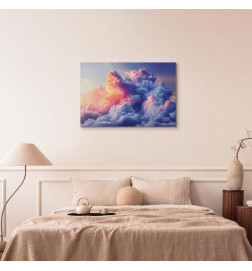 Canvas Print - Clouds Like Painted: Artistic Brushes of Dawn Painting the Sky