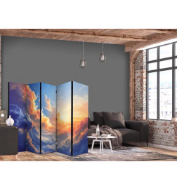 Paravento - Sunset Over a Cloudy Sea: A Marvelous Symphony of Colors