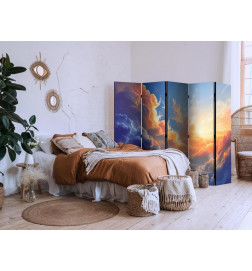 Pertvara - Sunset Over a Cloudy Sea: A Marvelous Symphony of Colors