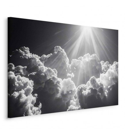 Quadro - Hope in the Clouds: Inspiring Rays of the Sun – Awaken Emotions