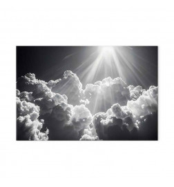 Canvas Print - Hope in the Clouds: Inspiring Rays of the Sun – Awaken Emotions