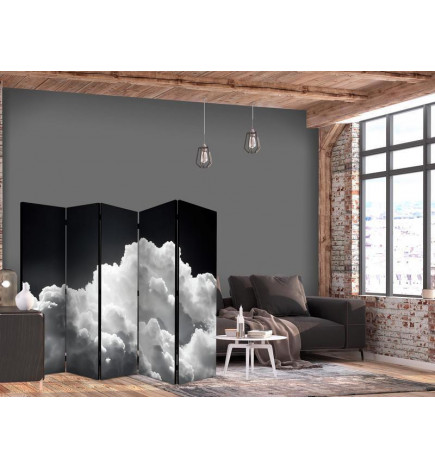 Vouwscherm - Discover the Endless Game of Sunlight – Clouds and Shadows in the Sky