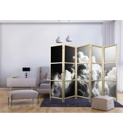 Paravento giapponese - Clouds Like from Dreams: Let the Sun Illuminate Your Day – A Visual Feast