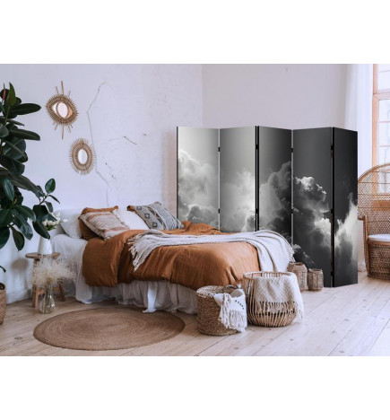 Room Divider - Extraordinary Phenomenon: The Sun Illuminating Dark Clouds