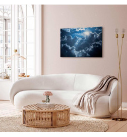 Quadro - Animated Scenery: The Sun Battling with Clouds