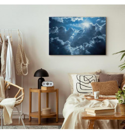 Tableau - Animated Scenery: The Sun Battling with Clouds