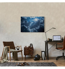 Paveikslas - Animated Scenery: The Sun Battling with Clouds