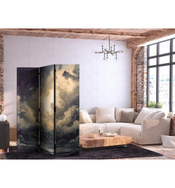 Paravento - Epic Play of Light: The Sun Battling for Dominance Over the Clouds