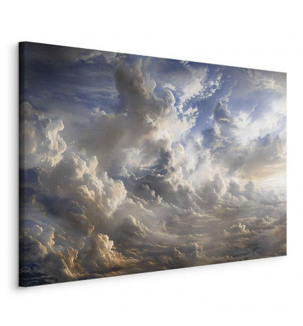 Tableau - Golden Reflections on Clouds Foretelling Dusk