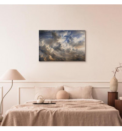 Tableau - Golden Reflections on Clouds Foretelling Dusk