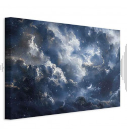 Tablou - Astronomical Wonders: Clouds and Stars in Harmonious Combination