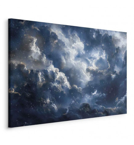 Paveikslas - Astronomical Wonders: Clouds and Stars in Harmonious Combination