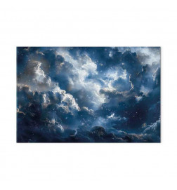 Seinapilt - Astronomical Wonders: Clouds and Stars in Harmonious Combination