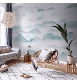 Mural de parede - Mountains in the Fog