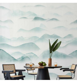 Mural de parede - Mountains in the Fog