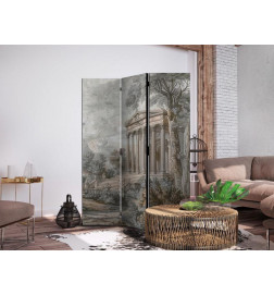 Paravento - Antique Landscape - Greek Temple on a Hill Among Lush Vegetation