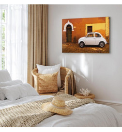 Schilderij - Italian Street (1 Part) Wide