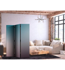 Room Divider - Nostalgic Gradient - Gradient Composition in Subdued Colors