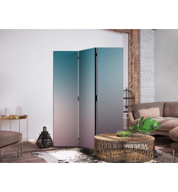 Room Divider - Nostalgic Gradient - Gradient Composition in Subdued Colors