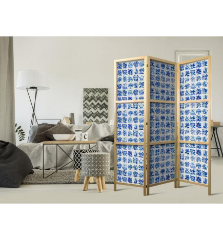 Japonska pregrada - Ceramic Tiles - Traditional Portuguese Blue Tiles Azulejos