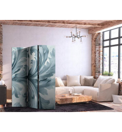 Sermi - Stone Baroque Ornaments in Light Shades of Gray and Blue