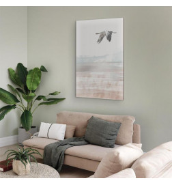 Canvas Print - Cranes Flight (1 Part) Vertical