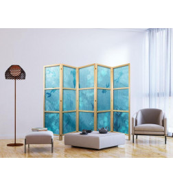 Japanilainen sermi - Koi Fish Under the Water Surface - a Cluster of Japanese Fish in the Depths of the Pond in Shades o