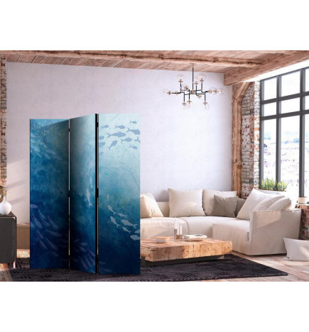 Španska stena - Schools of Fish - Luminous Clusters of Fish in Blue Hues Amidst the Sea Depths