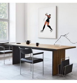 Slika - Female Volleyball Player Illustration