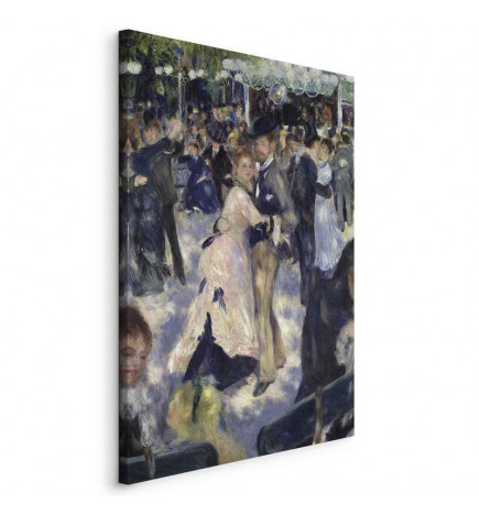 Cuadro - Pierre-Auguste Renoir – Le Moulin de la Galette, detail of the dancers
