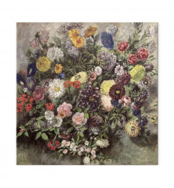 Glezna - Eugène Delacroix – Bouquet of Flowers