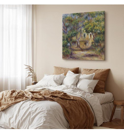 Schilderij - Pierre-Auguste Renoir – The Farm at Les Collettes