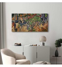 Cuadro - Vincent Van Gogh – Tree roots