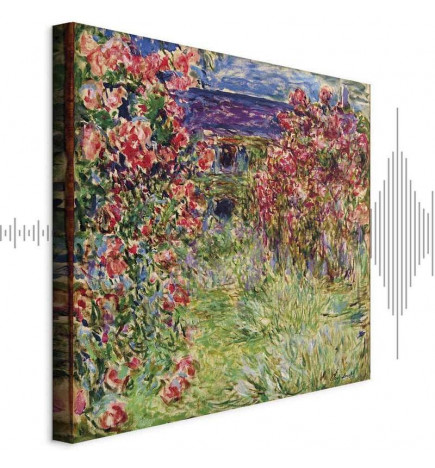 Seinapilt - Claude Monet – La maison dans les roses