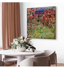 Taulu - Claude Monet – La maison dans les roses