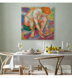 Quadro - Franz Marc – Nude with cat