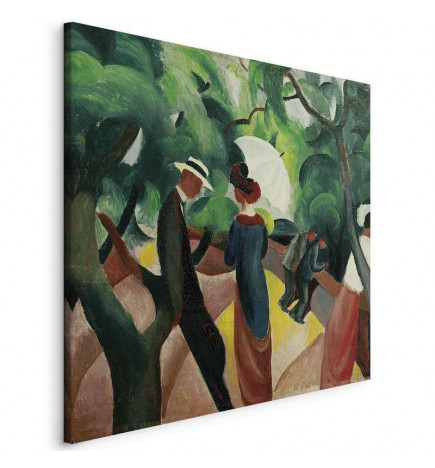 Canvas Print - August Macke – Promenade