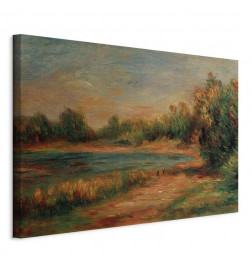 Leinwandbild - Pierre-Auguste Renoir – Paysage à Guernesey