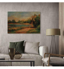 Canvas Print - Pierre-Auguste Renoir – Paysage à Guernesey