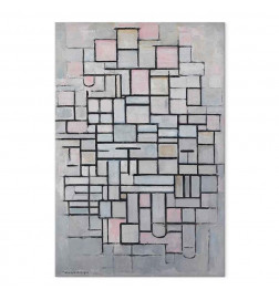 Canvas Print - Piet Mondrian – Composition No IV