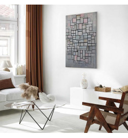 Paveikslas - Piet Mondrian – Composition No IV