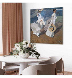 Slika - Joaquín Sorolla y Bastida – Strolling along the Seashore