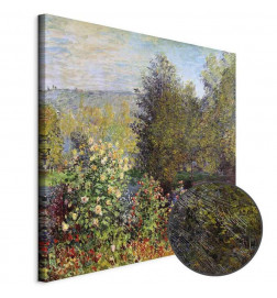 Slika - Claude Monet – Coin de jardin à Montgeron