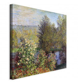 Tablou - Claude Monet – Coin de jardin à Montgeron