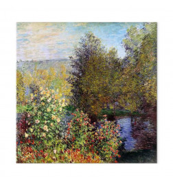 Canvas Print - Claude Monet – Coin de jardin à Montgeron