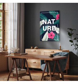 Schilderij - Nature (1 Part) Vertical