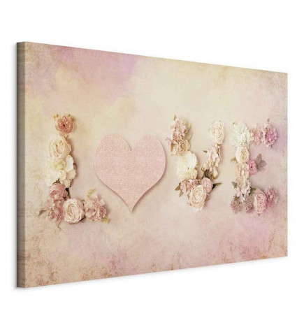 Schilderij - Time for Love (1 Part) Wide