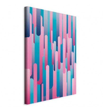 Canvas Print - Colourful Pistons (1 Part) Vertical